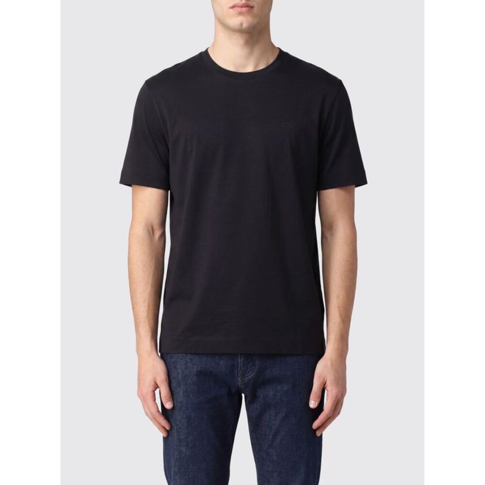 Zegna T-Shirt Men Black
